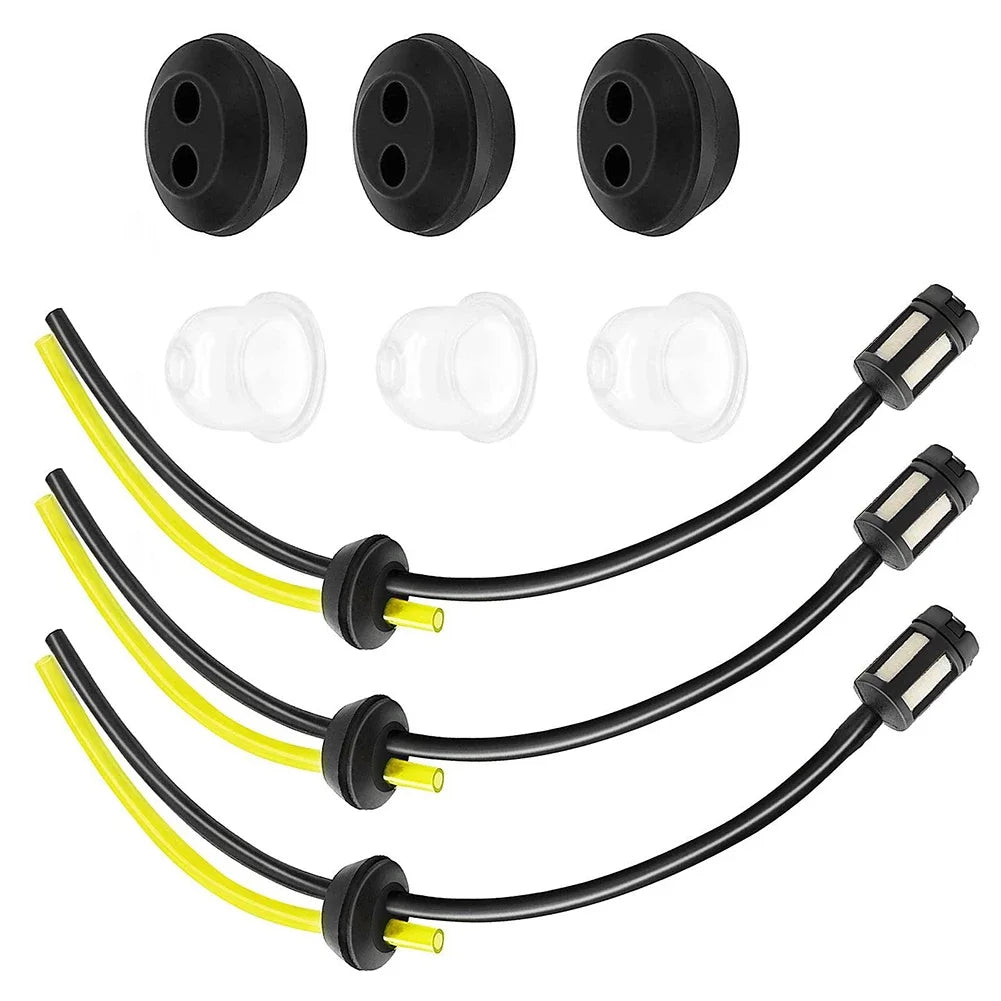 Kit universel de filtre de conduite de carburant pour coupe gazon, 3 ensembles, pour débroussailleuse,tondeuse à gazon,apprêturs