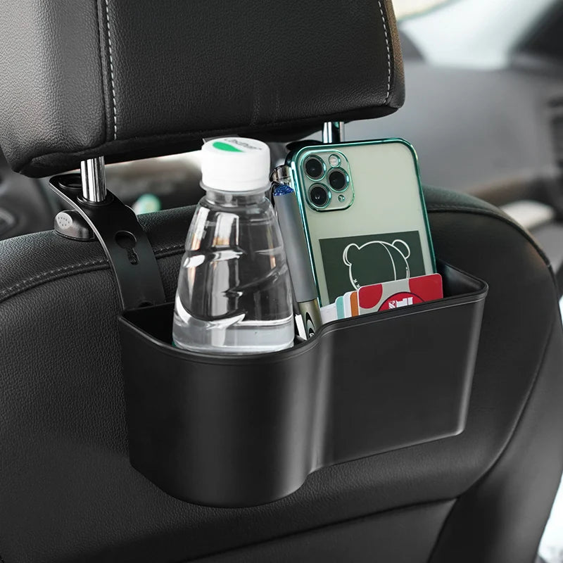 Porte-gobelet de voiture, appui-tête multifonctionnel, support arrière de siège, stockage de boissons de véhicule, support de téléphone automatique, accessoires de rangement de siège de voiture