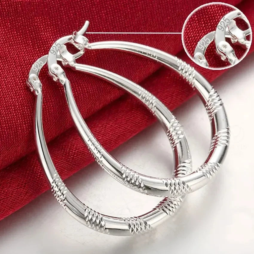 Boucles d'oreilles en argent Sterling 925 pour femmes, bijoux à breloques classiques, mignon, fête de mariage, vente en gros