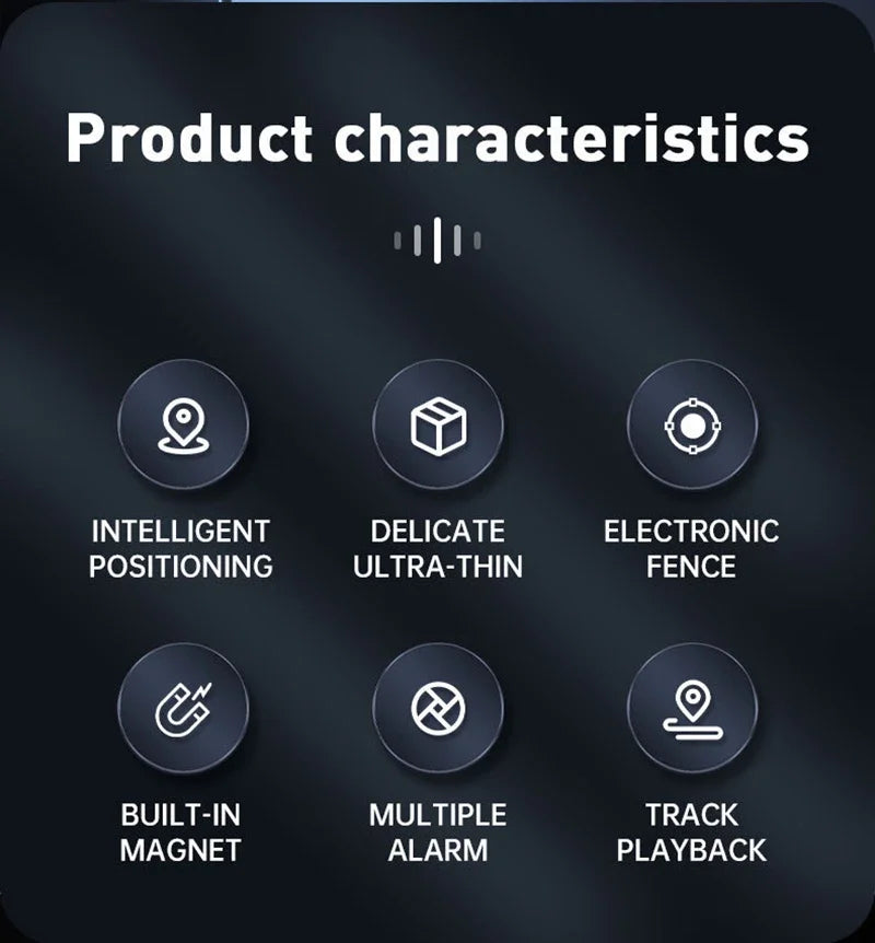 Xiaomi-Traceur GPS magnétique pour voiture, dispositif anti-perte pour animaux de compagnie, sac de rangement pour enfants, IOS, Android Smart Finder, accessoires de localisation