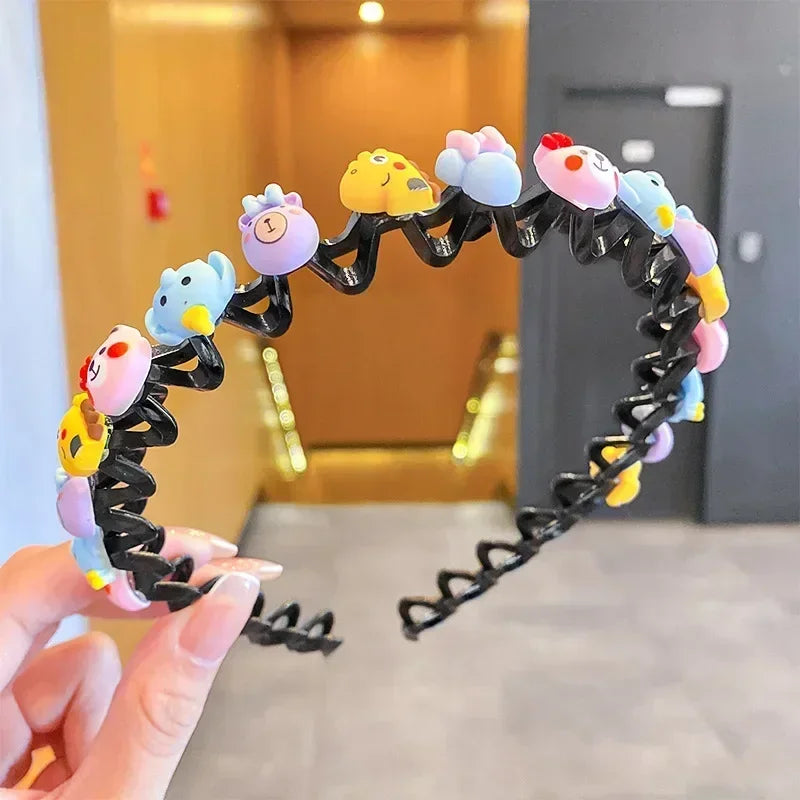 Accessoires de cheveux pour filles cravates bandeaux bande Bandeaux Scrunchie Bandana mode Haarband coréen diadème Cheveux Fille enfants mignon