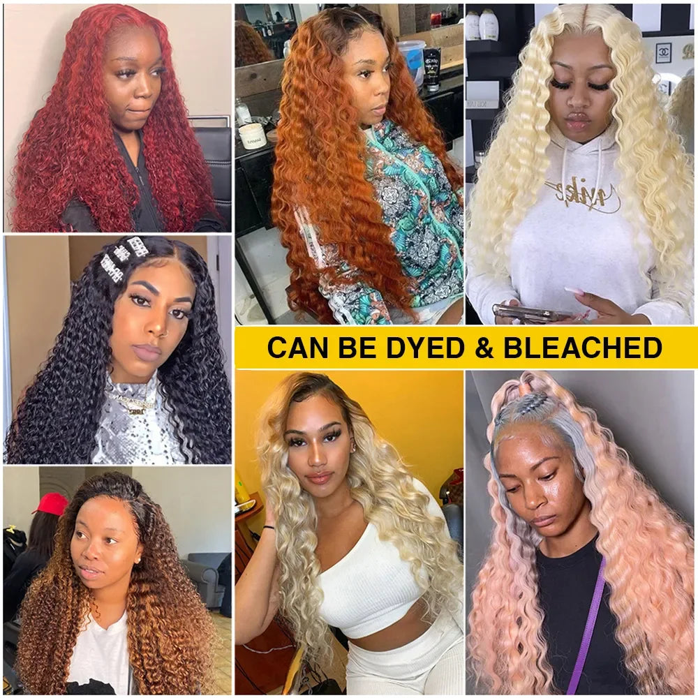 Perruque Lace Front Wig 100% naturelle, cheveux lisses, blond 250, pre-plucked, sans colle, densité 613, HD, ultraviolets