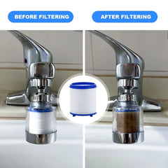 Filtres de robinet rotatifs à 360 degrés, support de barboteur anti-éclaboussures pour la cuisine domestique, salle de bains, purificateur de filtre de nettoyage d'eau
