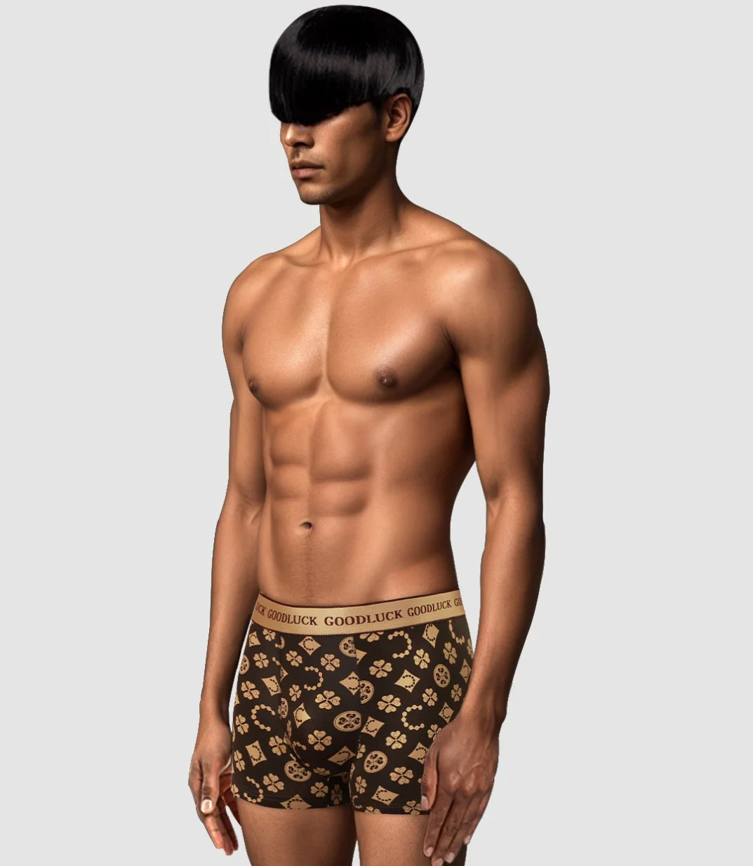 4-Piece Men's Underwear Set: Sexy Antibacterial Breathable Printed Boxer Shorts, New Style Slim Fit Flat Wedge Briefs