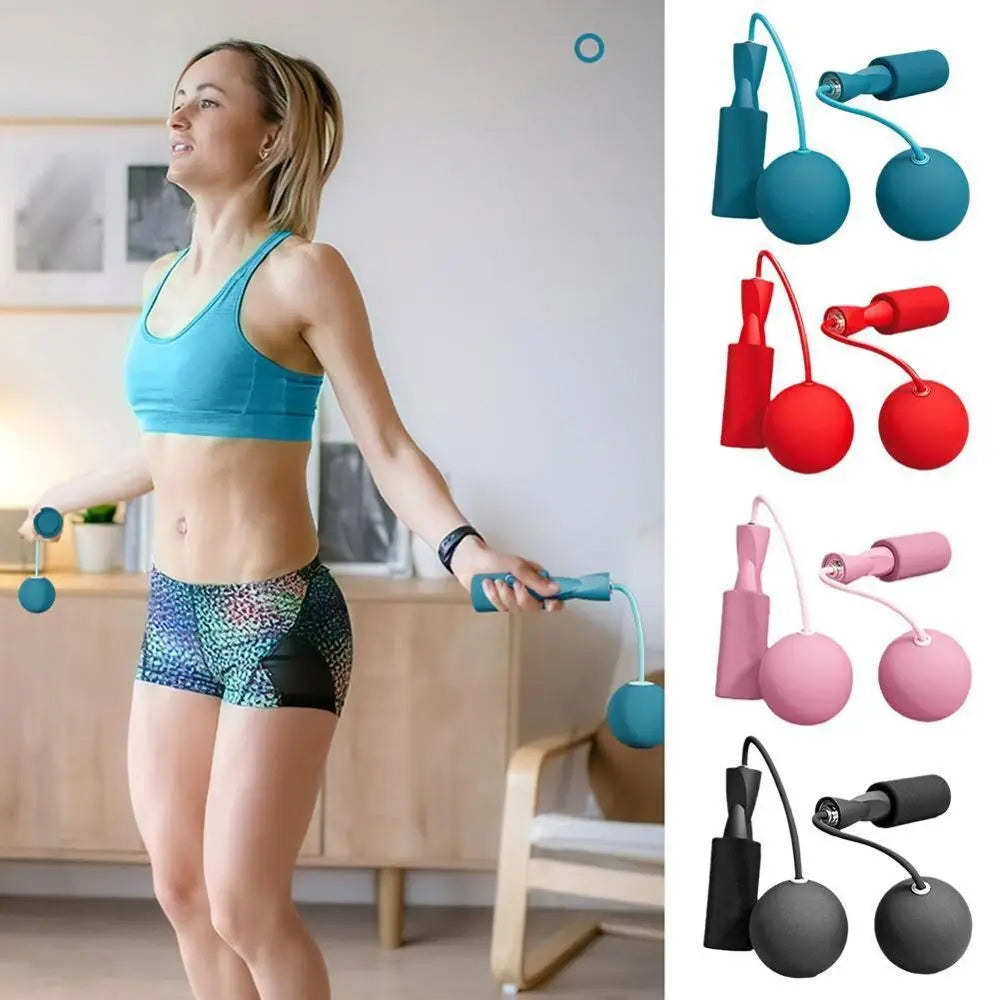 Avec balle lourde corde à sauter sans fil Yoga boxe sport et Fitness entraînement aérobic corde à sauter rapide Portable pour femme, homme