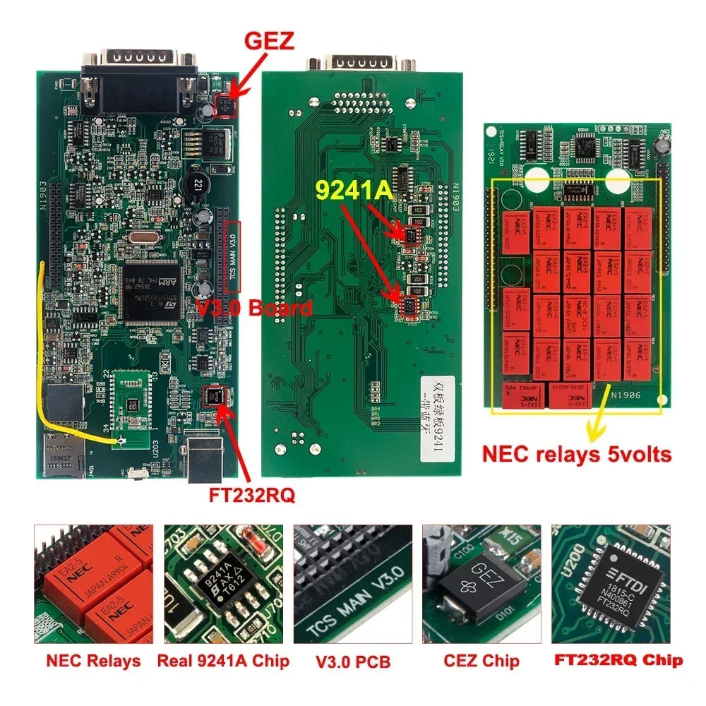 2025 with Bluetooth V9 dual card V2021.11 150 diagnostic instrument for car and truck