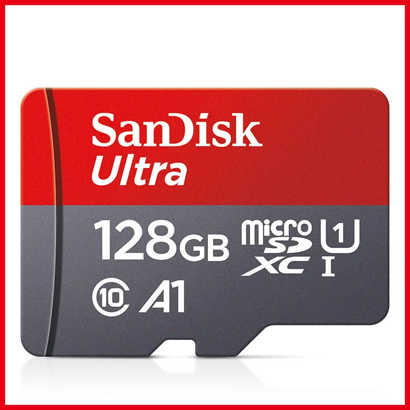 Sandisk carte Micro SD Ultra 32G 64G 256G carte mémoire 1 to C 10 512G Original 128G carte Flash Trans pour Smartphone bureau Nintend