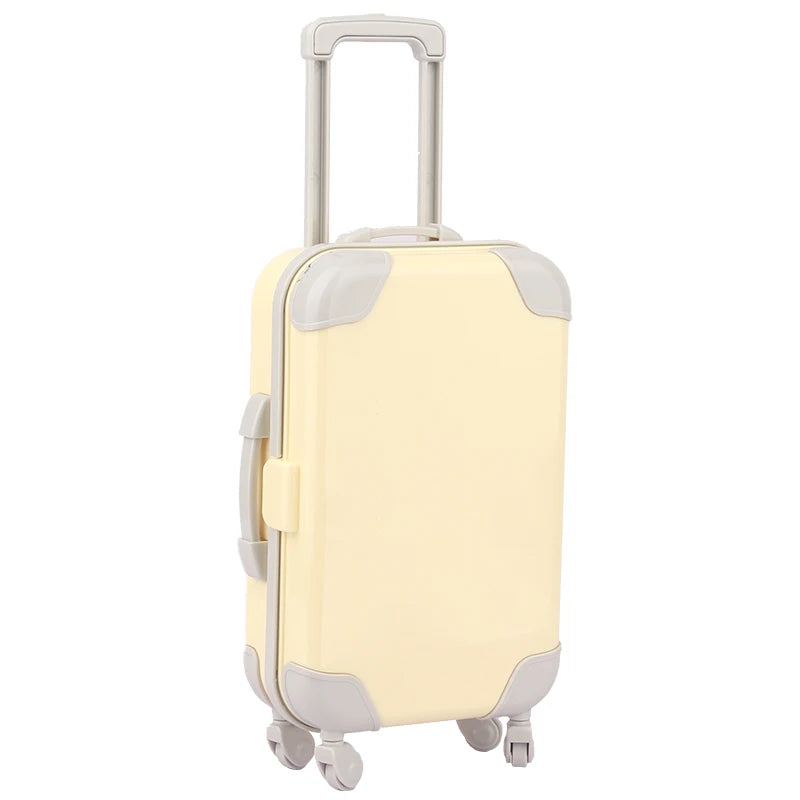 Accessoires de jouets, une variété de valises assorties aux couleurs, adaptées aux poupées américaines de 18 pouces et aux poupées nouveau-nés de 43cm