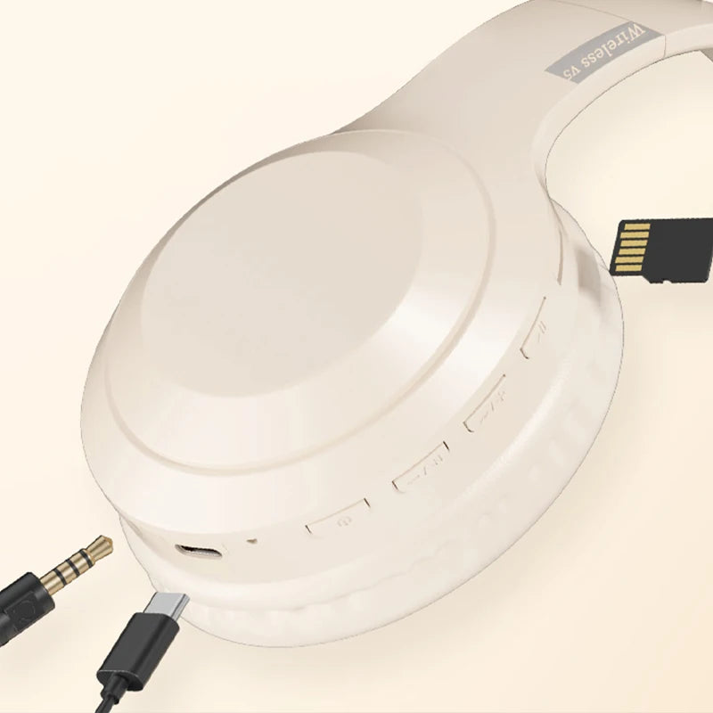 Casque casque sans fil Bluetooth, Jerry 5.0, longue portée, casque sans fil pour jeux de jeu, faible latence