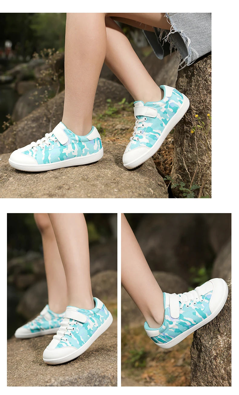 Chaussures pieds nus pour enfants, Version large, antidérapantes, pour garçons et filles, chaussures de Sport pour enfants, semelle saine zéro, respirantes