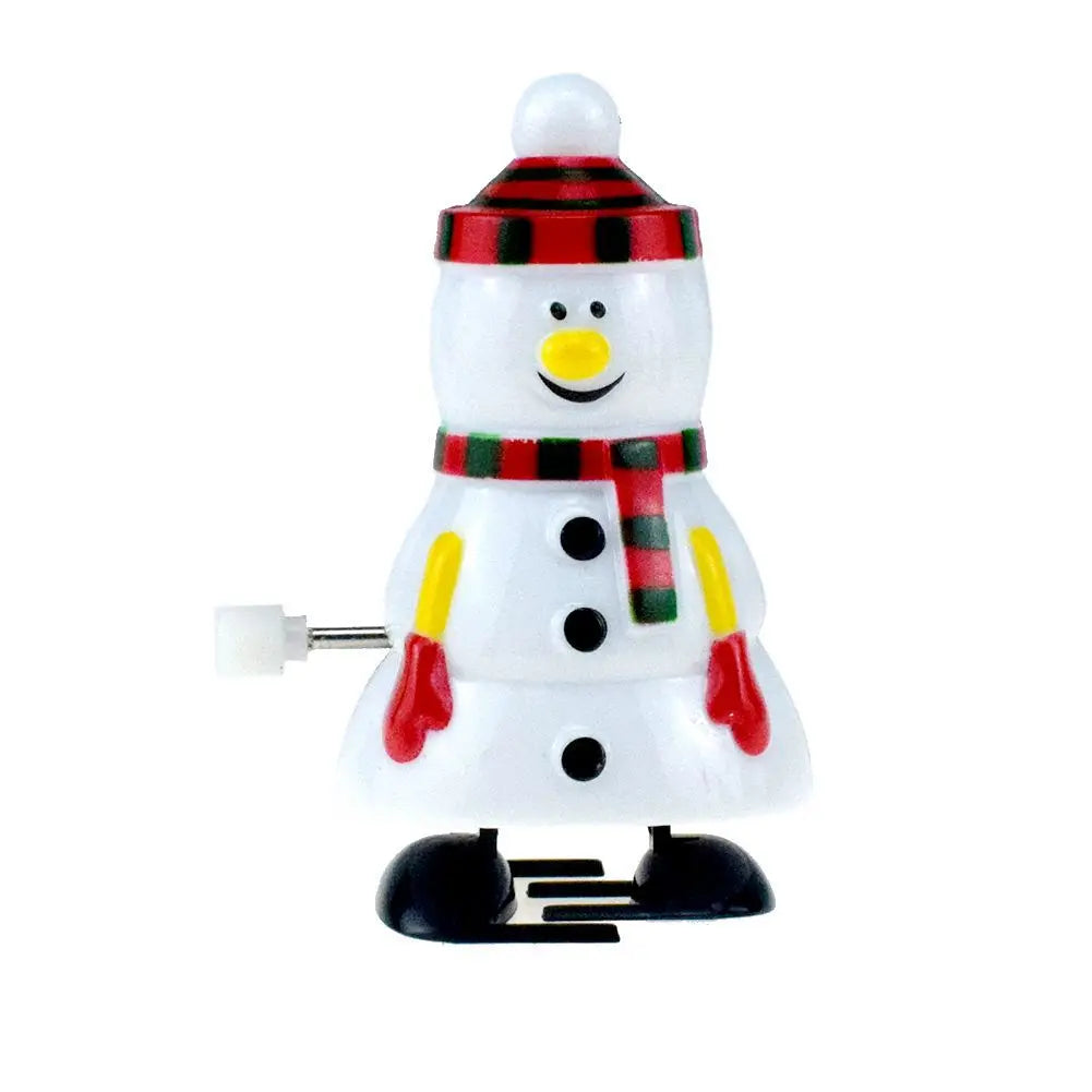 Jouets d'ornement de Noël pour enfants, père Noël sautant, wapiti, bonhomme de neige, fournitures de fête de la maternelle, cadeaux du Nouvel An