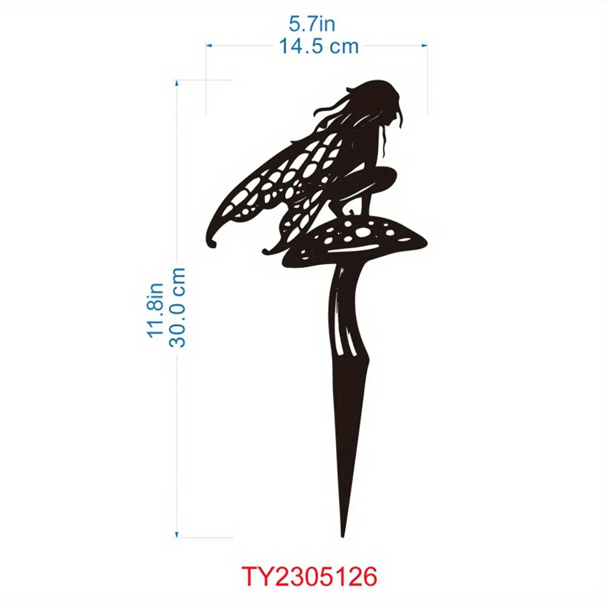 Metal fairy garden outdoor decoration for your patio and lawn