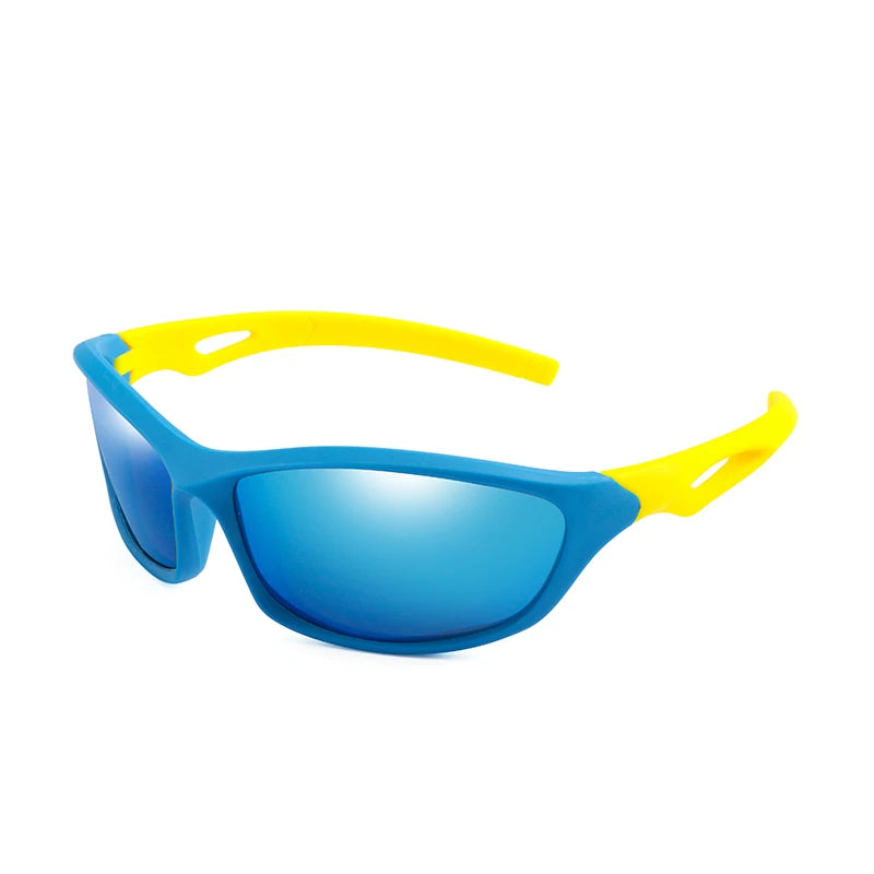 Enfants garçon sport lunettes de soleil TR90 Cool lunettes de soleil lunettes extérieures Protection UV lunettes équilibre voiture glisser nuances enfants lunettes