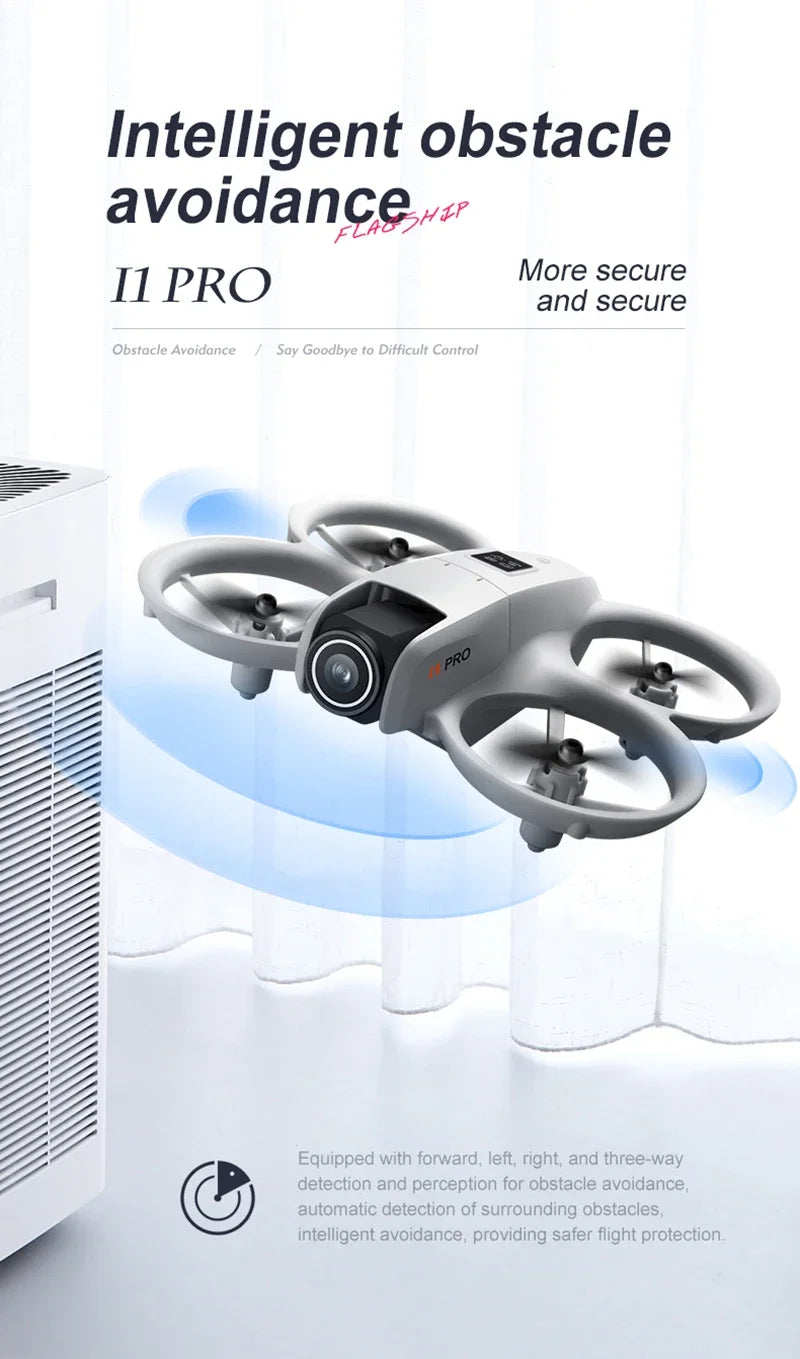 Xiaomi i1PRO Drone 8K HD caméra professionnelle 5G WIFI sans brosse FPV UAV avec écran télécommande évitement aérien UAV RC20000M
