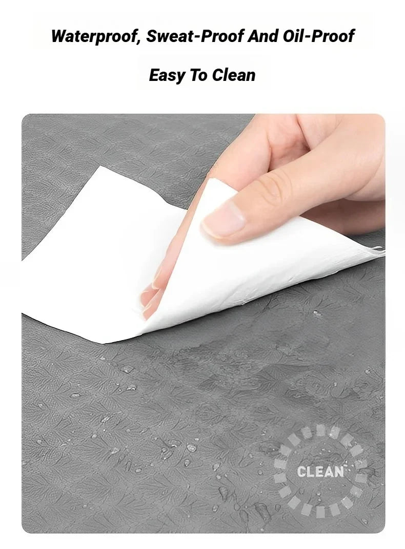 Tapis de yoga pliable en TPE : tapis de fitness de voyage pliable et antidérapant double face respectueux de l'environnement pour le yoga, le pilates et les entraînements au sol