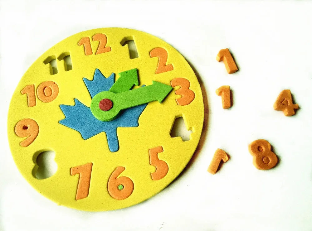 Jouet éducatif Montessori pour enfants, puzzle Tangram en bois, géométrie, horloge numérique, Gadgets, jouets assortis