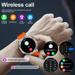 LIGE 2025 montre intelligente hommes Sport montres lampe de poche LED 360*360 Ultra HD écran étanche Fitness Bluetooth appel hommes Smartwatch