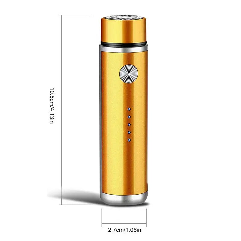 Mini rasoir électrique étanche pour hommes et femmes, rasoir de voiture aste par USB, faible bruit, support et utilisation à sec