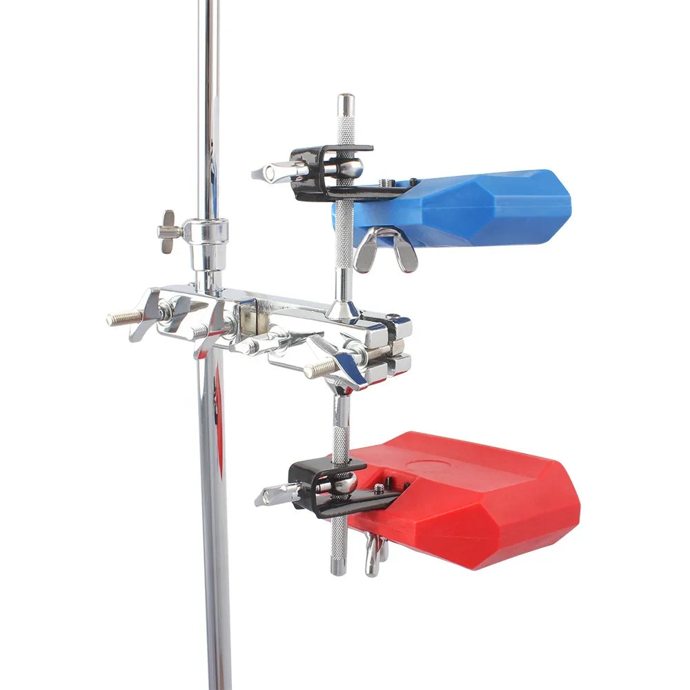 Cowbell Clapper tambour Cowbell Clapper ensemble lancé Durable aigus Jazz tambour ABS cloche Instruments de Percussion accessoires batterie partie