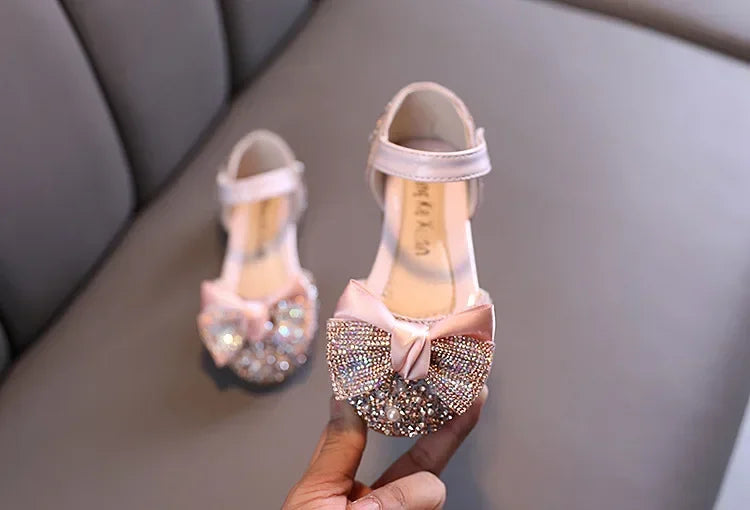 Sandales enfant en bas âge fille chaussures pour enfants perle strass brillant enfants chaussures bébé filles chaussures filles string sandales