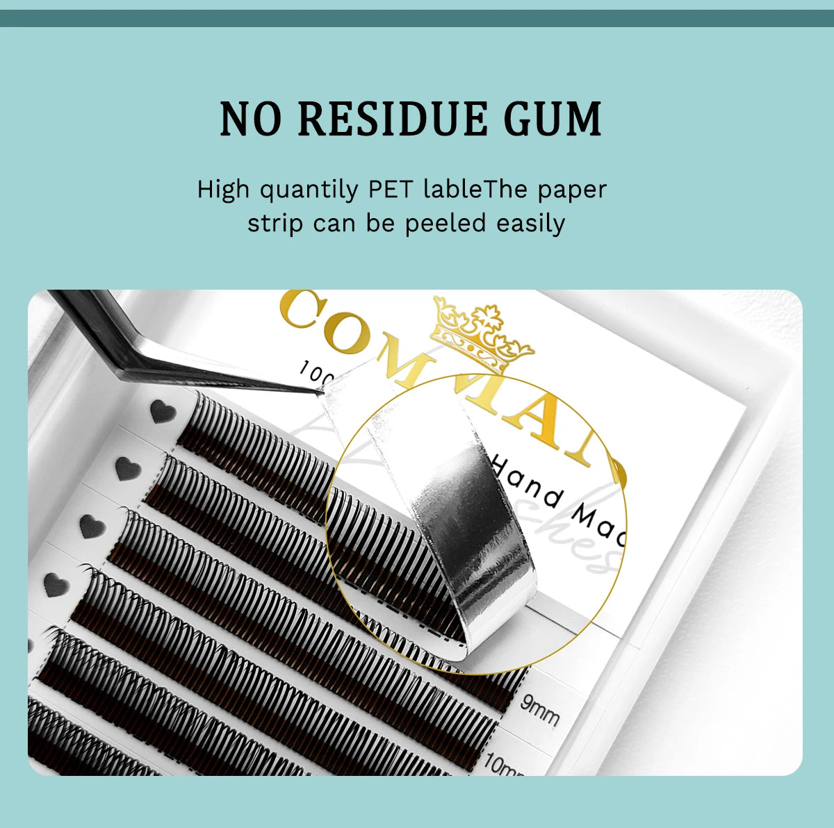 CoMango Qualité 5D Fée Fleur Flora Cils Préfabriqués Fans Cils Individuels Extension Maquillage Naturel Doux Fournisseur En Gros