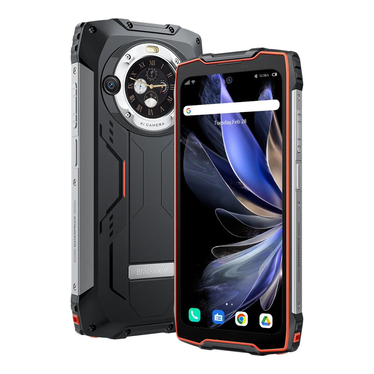 Blackview-Smartphone robuste BV9300 PRO, téléphone portable Android 13, Helio G99, 8 Go de RAM, 12 Go de RAM, affichage des touristes, première mondiale