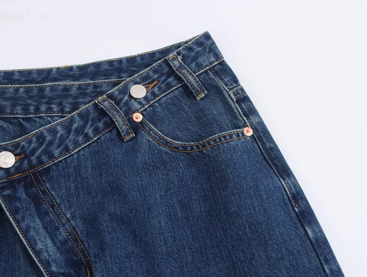 HH femmes 2025 mode jean droit Vintage solide décontracté taille haute jambe large Denim pantalon haute rue dame pantalon jean