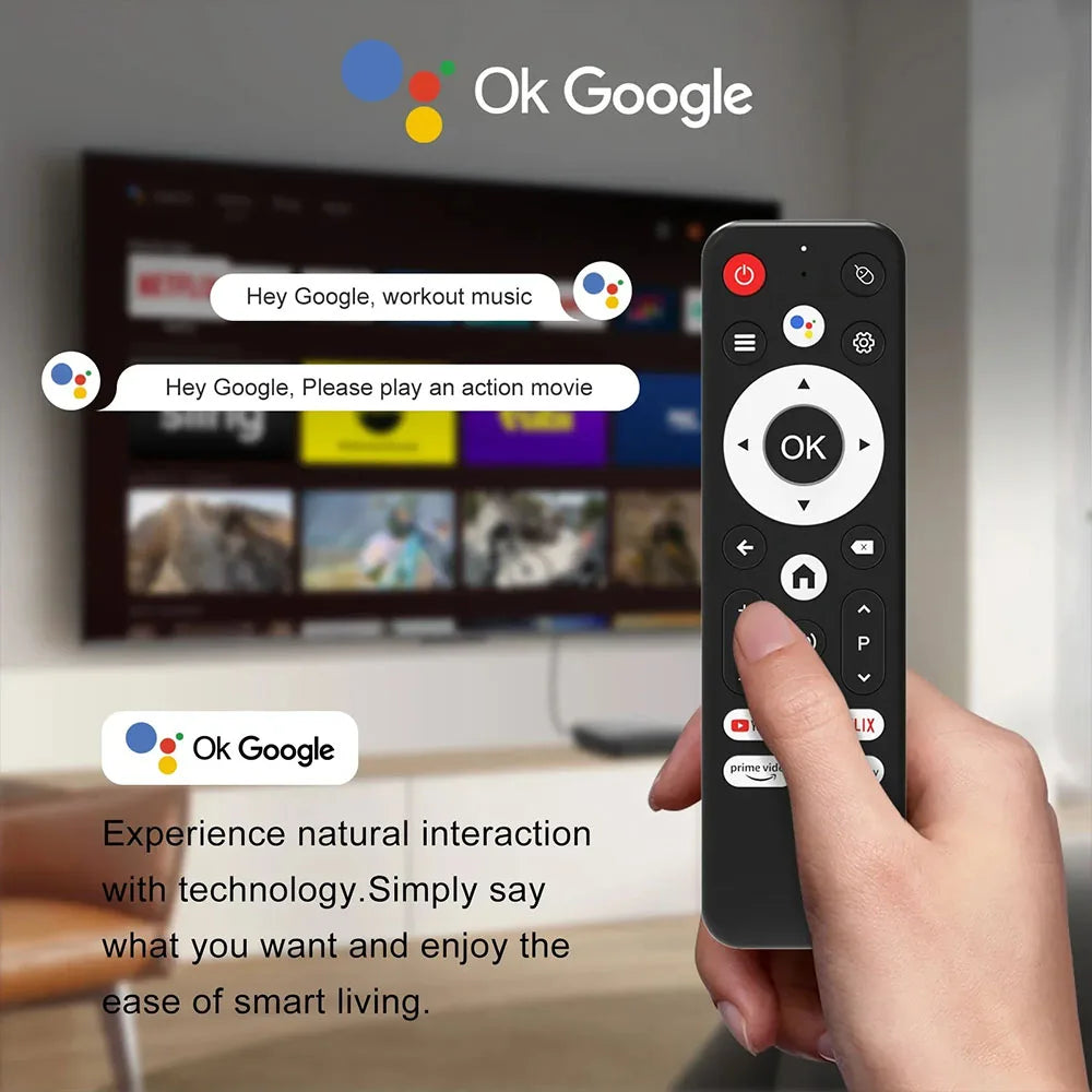 TV Box H96 MAX S905L3 Android 14.0 Set-Top Box BT Remote 4K Quad Core Home Media Player Smart Set-Top Box TV Box 2GB 8GB