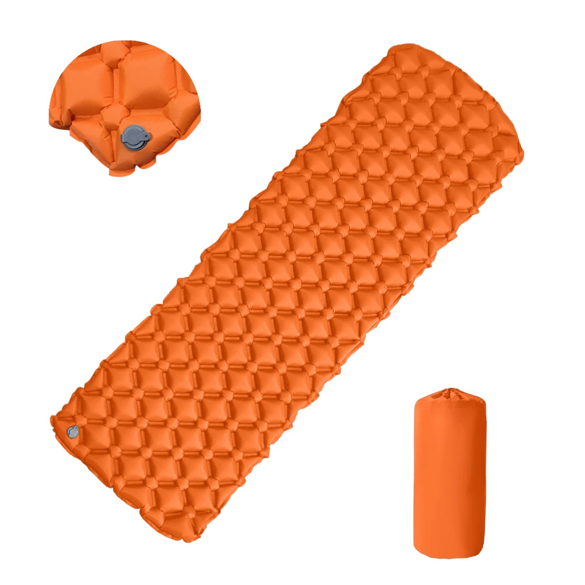 Matelas gonflable de camping pliant, lit de camp, matelas de couchage, couverture de pique-nique, polymères d'air de voyage, équipement de camping