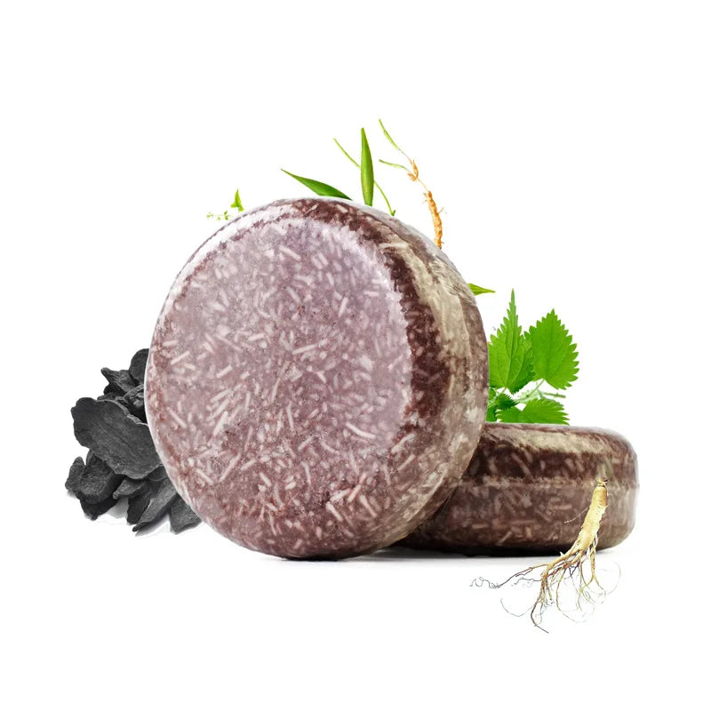 Barre de savon naturelle biologique, 60g, shampoing solide pour la croissance des cheveux, revitalisant, hydratant, sans SLES, propre, végétalien