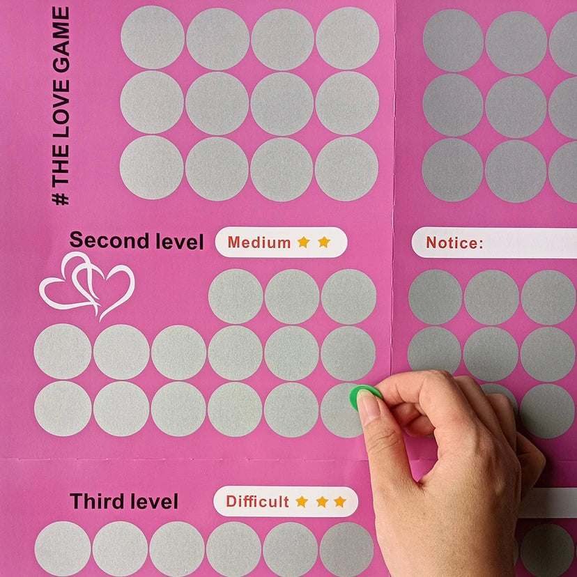 100 Sex Position Game Couples Sex Position Scratch Board Poster Love Game Scratch Date Night Adult Scratch Game Sex Toys