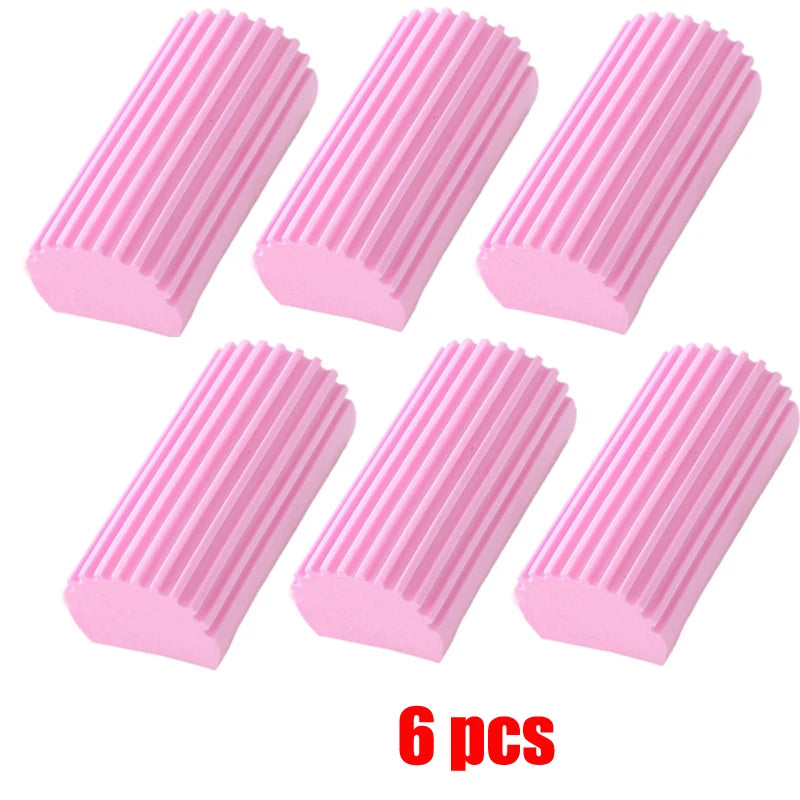Éponges de nettoyage de la poussière, plumeau de nettoyage humide, pour la maison et la voiture, stores de cuisine, miroirs, fenêtres, garde-corps en verre, outil de nettoyage