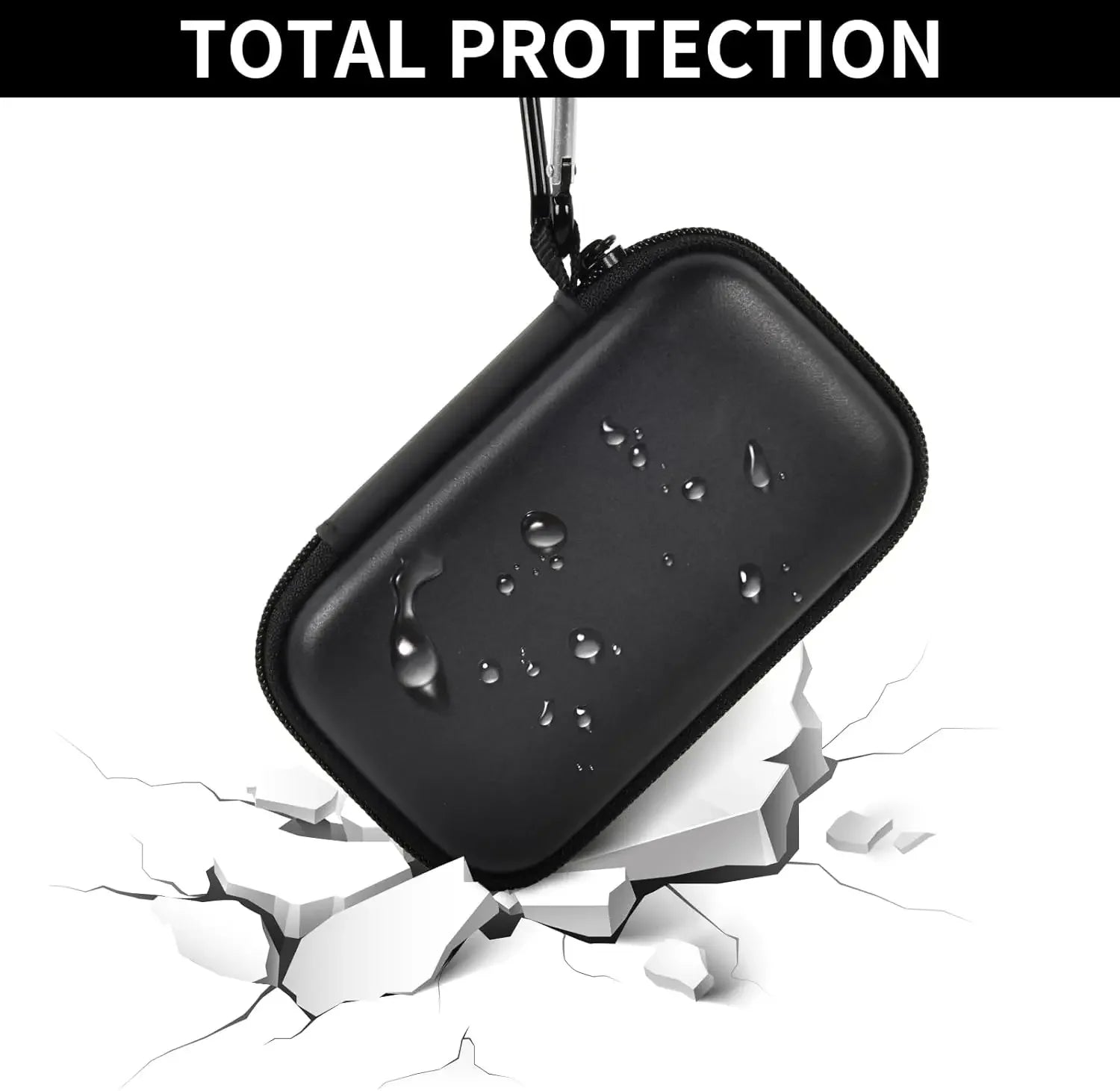 Étui Compatible avec SanDisk 1 To 2 To 4 To 500 Go/pour disque dur externe SSD PRO Extreme Portable, carte mémoire SD SDXC