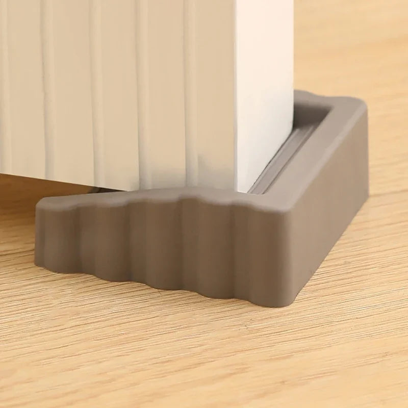 Butoir de porte bidirectionnel, cale de sécurité coupe-vent pour empêcher les coups de pied, bloqueur inférieur de porte
