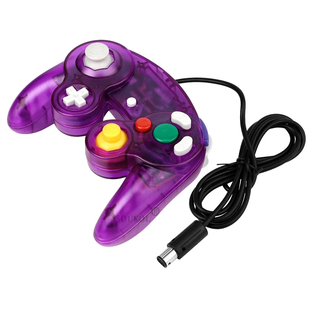 Joystick portatif filaire pour contrôleur NGC, pour nintendo pour manettes Gamecube, accessoires de jeu, livraison directe