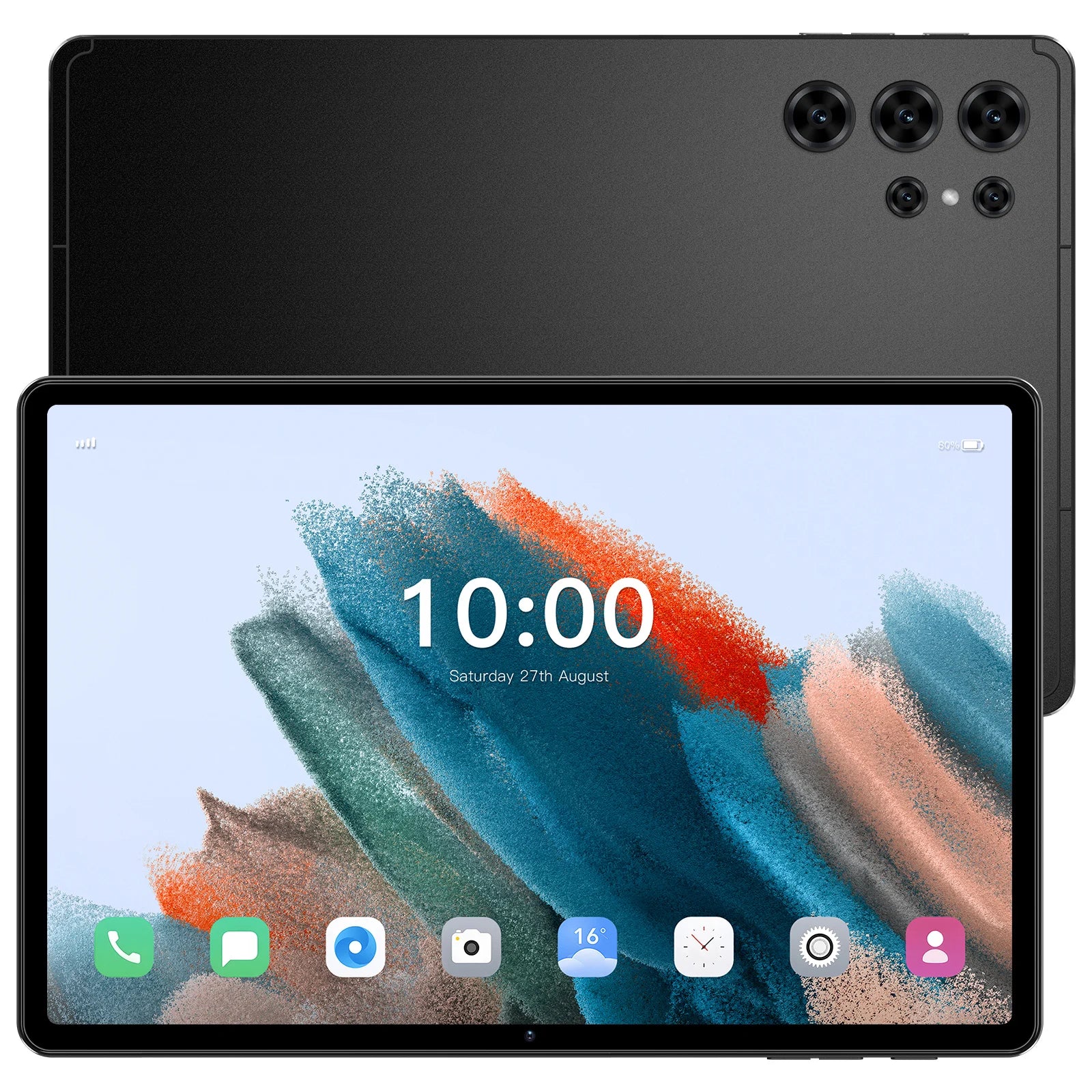 HOT Pad 25 Ultra tablette Android 15 système MSnapdragon 8 Gen3 Core 10.1 pouces écran HD 5G double SIM double veille 10000mAh batterie