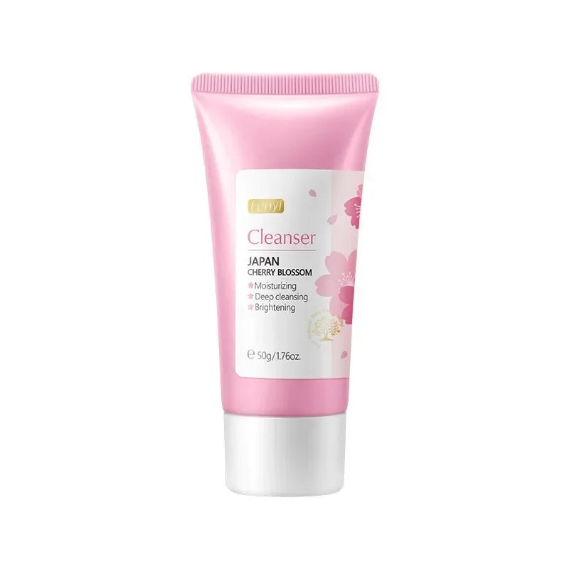 Nettoyant pour le visage à la vitamine C, nettoyage en profondeur, hydratant, élimination des points noirs, soins de la peau, mousse de lavage du visage, soins pour la peau