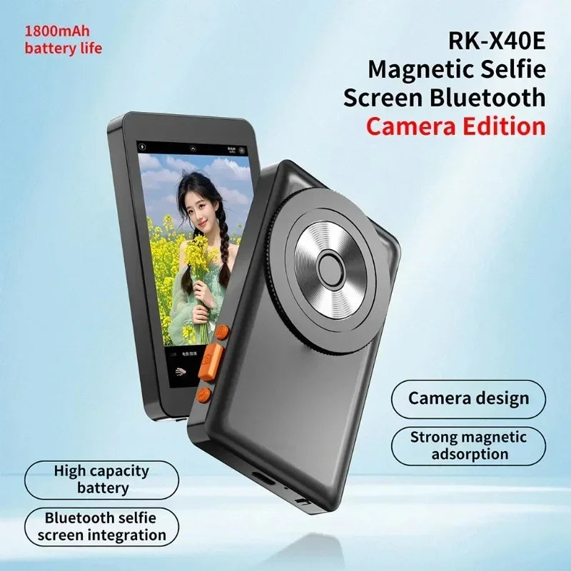 Smartphone moniteur magnétique écran projecteur téléphone caméra arrière Selfie pour Vlog enregistrement vidéo en direct pour Android iPhone