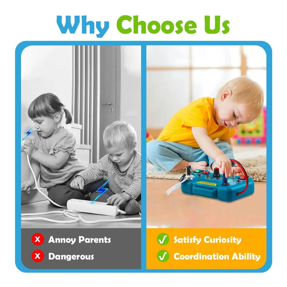 Jouets de planche occupés Montessori pour les tout-petits, cadeaux pour bébés garçons et filles de 3 ans, jouets d'apprentissage de voyage pour tout-petits