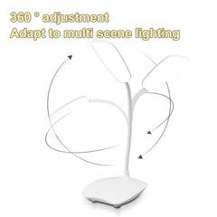 LED desk lamp powered by USB, eye protection, night light for bedroom, reading lamp for students, bedside lamp