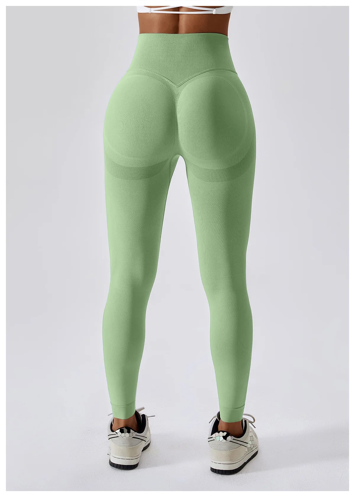 Leggings de Yoga femmes Fitness course taille haute pantalon mince Push Up Sport Scrunch fesses Legging gymnastique athlétique Jogging entraînement femme
