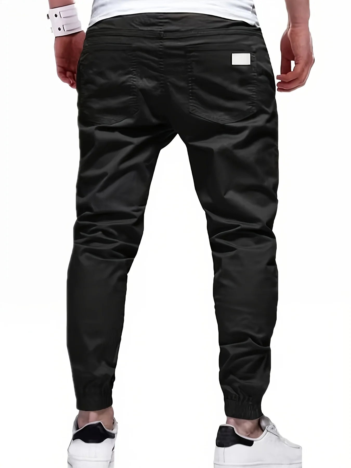 2025 New Men's Casual Sports Pants, Sweatpants, Male Cargo Tracksuit, Harem Pencil Pants, Multi-Pocket Tracksuit