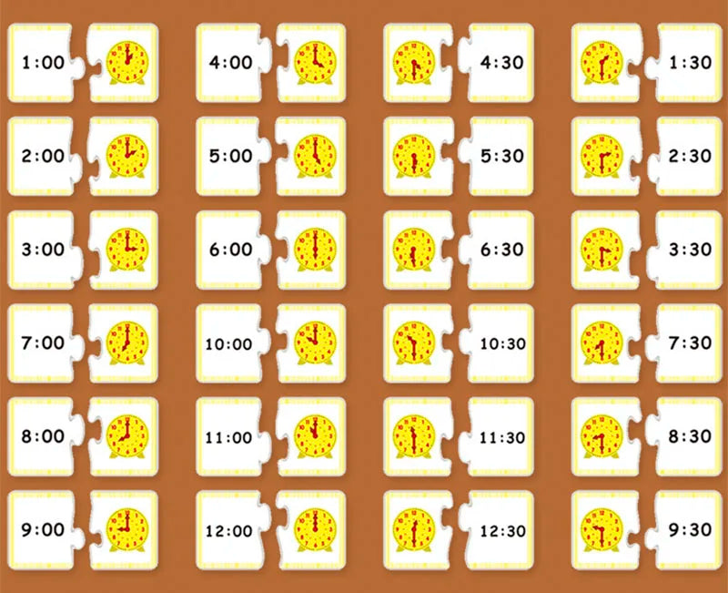 Horloge Montessori pour enfants, jouets éducatifs, heure, Minute, seconde Cognition, Puzzle assorti, outils pédagogiques précoces pour enfants d'âge préscolaire
