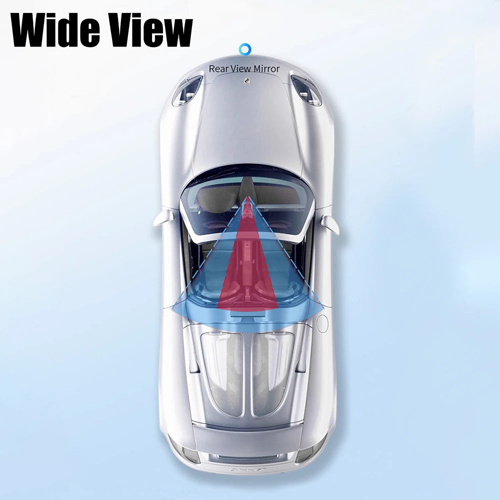 Miroir de sécurité intérieur de voiture pour bébé, avec Clip, rétroviseur de maquillage, pince arrière de siège, ornement automobile, accessoires automobiles