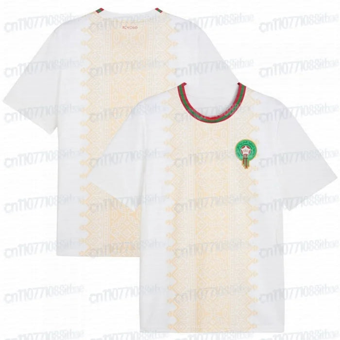 Nouveau T-shirt de football Monaco imprimé en 3D pour parents et enfants 2026 – Séchage rapide pour sports de plein air