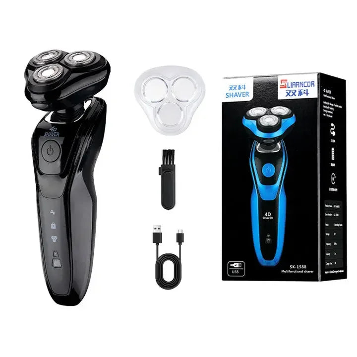 Xiaomi 5320s rasoir électrique 4D pour hommes tondeuse à cheveux électrique USB Rechargeable tondeuse à cheveux professionnelle coupe-cheveux humide sec