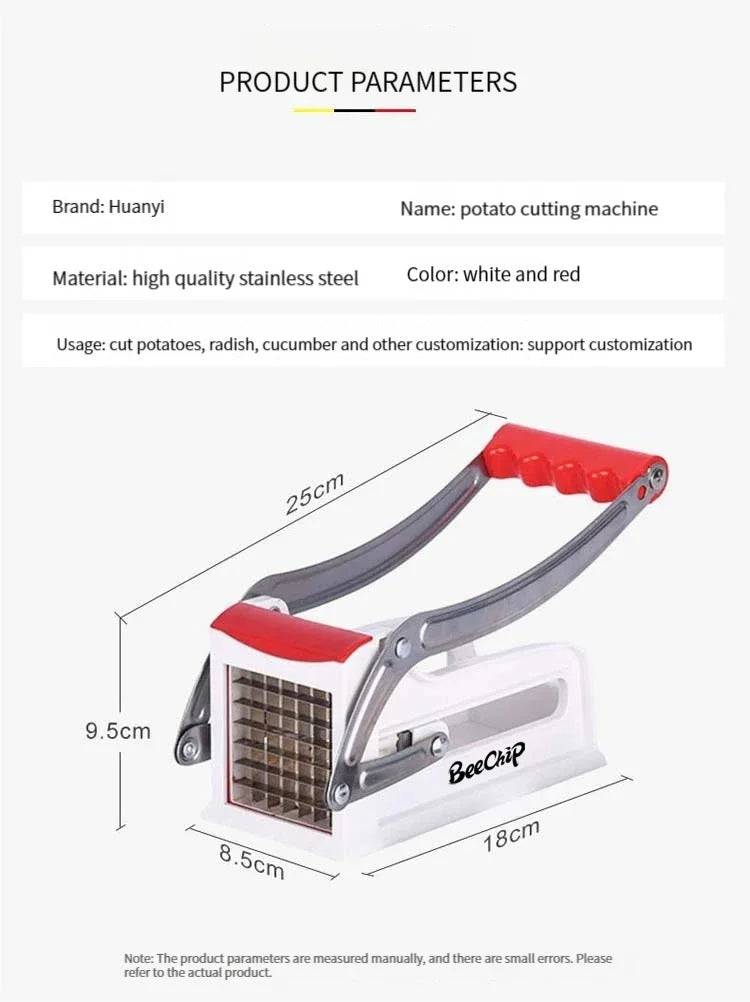 Multifunctional manual stainless steel vegetable cutter, potato slicer, cutting tool, cucumber slicer, fruit slicer