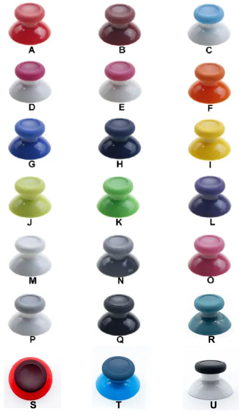 Capuchon de poignée de Joystick analogique 3D Original, 2 pièces, boutons à bascule pour Xbox One série S X Core, couvercle de manettes de contrôleur
