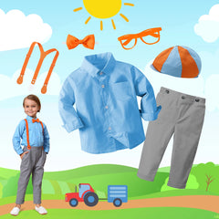 Tenues pour bébés garçons, costumes d'anniversaire d'halloween, vêtements pour enfants, robe à bretelles, photographie pour hommes, ensemble cadeau de fête pour nourrissons