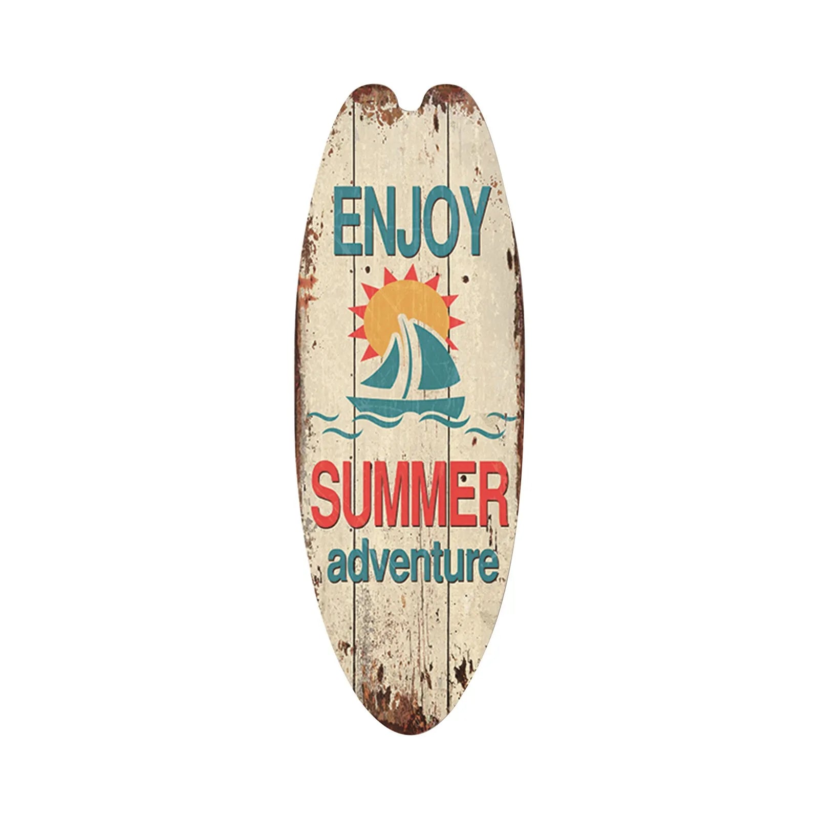 Planche de Surf en Bois, Décor de ixà Domicile, Bar, Festival, Tendance Décontractée, Panneau en Bois, Style Plage, Rétro